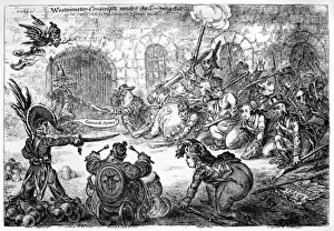 Cartoon, Westminster Conscripts under the Training Act Cartoon, Westminster Conscripts under the Training Act
