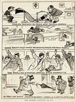 Cartoons, Some Probable Inventions for 1924 Cartoons, Some Probable Inventions for 1924