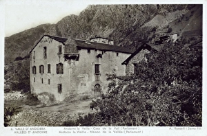 Casa de la Vall - HQ of the General Council of Andorra Casa de la Vall - HQ of the General Council of Andorra