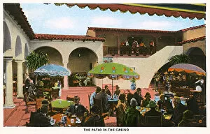 Tijuana Gallery: Casino patio, Agua Caliente, Tijuana, Mexico