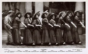 Cast of the show Havana including a young Gladys Cooper Cast of the show Havana including a young Gladys Cooper