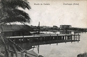 Castano wharf dock, Cienfuegos, Cuba Castano wharf dock, Cienfuegos, Cuba