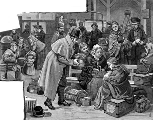 Castle Garden Immigration Depot, New York, 1886 Castle Garden Immigration Depot, New York, 1886