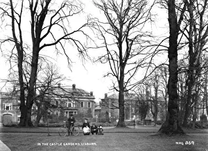 Early 20th Century Print of Lisburn Castle Gardens