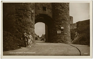 The Castle Gateway, Scarborough, North Yorkshire, England The Castle Gateway, Scarborough, North Yorkshire, England