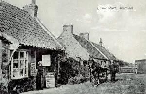 Newspaper Gallery: Castle street, Arncroach, Fife, Scotland