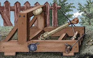 Pull Gallery: Catapult used by Roman army during its military campaigns