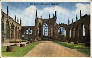 The Cathedral Ruins, Coventry, Warwickshire The Cathedral Ruins, Coventry, Warwickshire