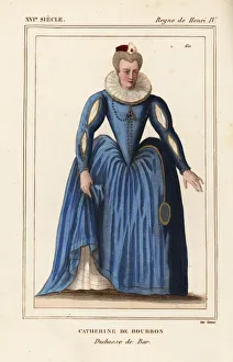 Catherine de Bourbon, wife of Henry le Bon Catherine de Bourbon, wife of Henry le Bon