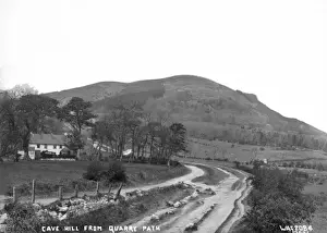 Early 1900s Photography Prints: Cave Hill from Quarry Path