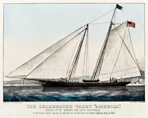 Images Dated 6th September 2011: The Celebrated Yacht America