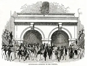 Ceremony of opening of the Thames Tunnel 1843 Ceremony of opening of the Thames Tunnel 1843
