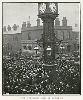 Chamberlain Clock in Birmingham Chamberlain Clock in Birmingham