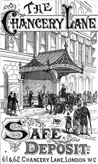 Images Dated 15th July 2005: The Chancery Lane Safe Deposit, 1891
