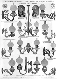 Wick Gallery: Chandeliers, brackets and back lamps, Plate 245