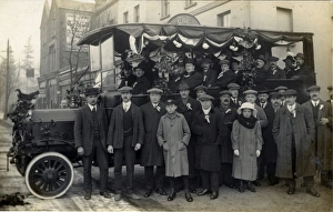 Charabanc Outing, Thornton Heath, London Charabanc Outing, Thornton Heath, London