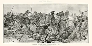 The Charge of the 21st Lancers at Omdurman, 2nd September, 1898 by R. Caton Woodville The Charge of the 21st Lancers at Omdurman, 2nd September, 1898 by R. Caton Woodville