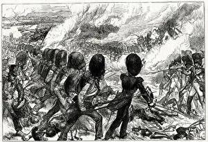 The last charge at the Battle of Waterloo, 18 June 1815. Date: 1815 The last charge at the Battle of Waterloo, 18 June 1815. Date: 1815