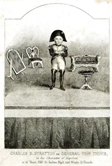 Thumb Gallery: Charless Stratton, General Tom Thumb as Napoleon