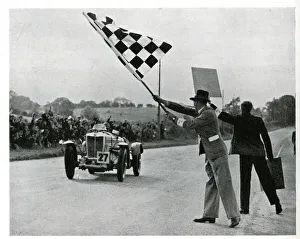 Charley Dodson crossing the finishing line Charley Dodson crossing the finishing line