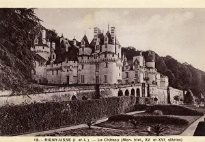 The Chateau at Rigny-Usse - Loire Valley, France The Chateau at Rigny-Usse - Loire Valley, France