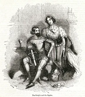 Chaucer, The Canterbury Tales -- Knight and Squire Chaucer, The Canterbury Tales -- Knight and Squire