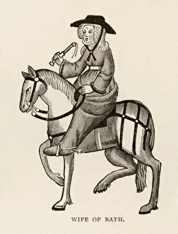 Horse Back Gallery: Chaucer, Wife of Bath