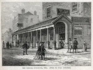 Mary Evans Prints Online: The Chelsea Bun House Print, 1810
