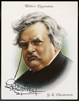 Journalist Gallery: Chesterton / Cig Card