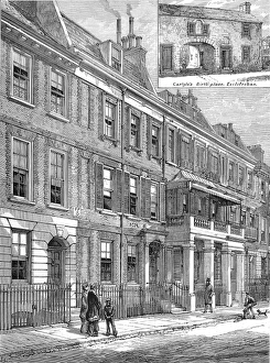 Cheyne Row, Chelsea, 1881 Cheyne Row, Chelsea, 1881