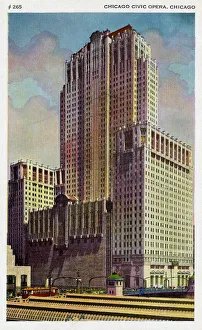 The Chicago Civic Opera House The Chicago Civic Opera House