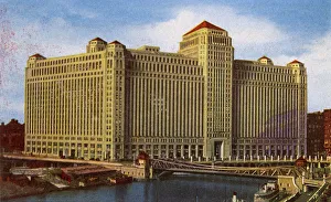 Chicago, Illinois, USA - The Merchandise Mart Chicago, Illinois, USA - The Merchandise Mart