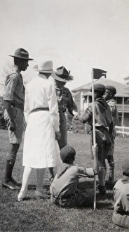 Chief Scout with 4th Bahamas Cubs, Nassau Chief Scout with 4th Bahamas Cubs, Nassau