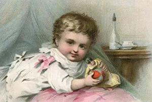 C1880 Gallery: CHILD IN BED 2 / 3 C1880