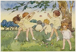 <b class=qtipBold><figcaption>Children/Country/Summer</figcaption></b><br>'A Song of Summer': six children play in a meadow on a warm summer's day.<br><em>© Mary Evans Picture Library</em> Children/Country/Summer