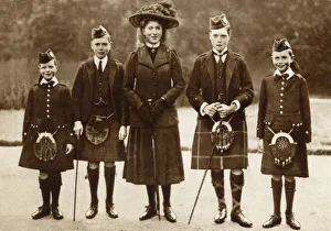 Five of the children of King George V Five of the children of King George V