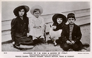 The Children of the King and Queen of Italy The Children of the King and Queen of Italy