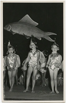A childrens stage production - Hong Kong - Fish Costumes A childrens stage production - Hong Kong - Fish Costumes