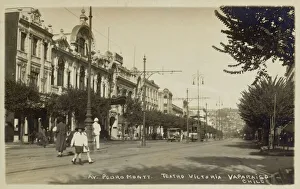 Teatro Gallery: Chile - Valparaiso - Avenue Pedro Montt, Teatro Victoria