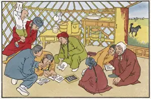 Chairman Mao Prints: China: Reading & Writing during the Great Leap Forward Print