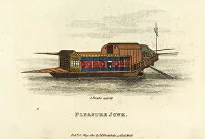 Cabins Gallery: Chinese pleasure junk, Qing Dynasty