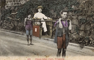 Chinese Sedan Chair, Hong Kong, China Chinese Sedan Chair, Hong Kong, China
