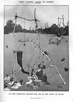 The Chipmunk Bagger by Heath Robinson The Chipmunk Bagger by Heath Robinson