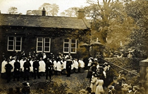 Holme Gallery: Choir & Congregation, Holme Chapel, Lancashire