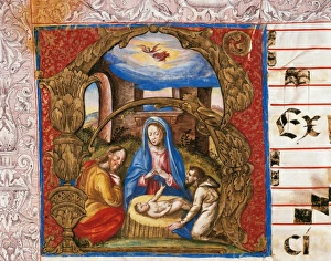 Choirbook of Cathedral of Tarragona. Parchement. 1587-1603 Choirbook of Cathedral of Tarragona. Parchement. 1587-1603