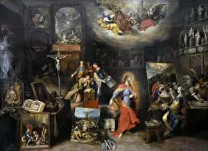 Christ in the Studio by Frans Francken the Younger (1581-164
