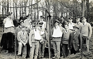 Christening 1918 Tree Planting Soldiers Group Christening 1918 Tree Planting Soldiers Group