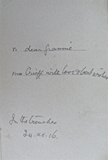 Christmas Card from the British Upper Silesian Artillery Christmas Card from the British Upper Silesian Artillery