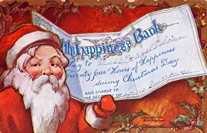 Currency Gallery: Christmas cheque from the Happiness Bank