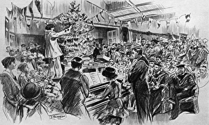 Christmas Day at the Aldwych YMCA Rest Hut, WW1 Christmas Day at the Aldwych YMCA Rest Hut, WW1